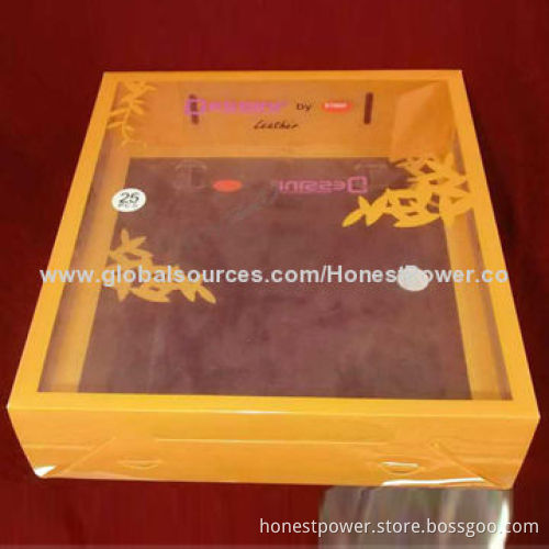Packaging Box, Made of Eco-friendly Acetate Plastic, Sizes and Designs Can be Customized